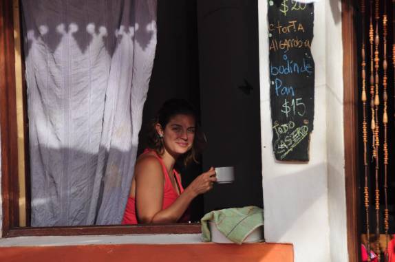 Chá no final da tarde em San Marcos Sierra, na Argentina